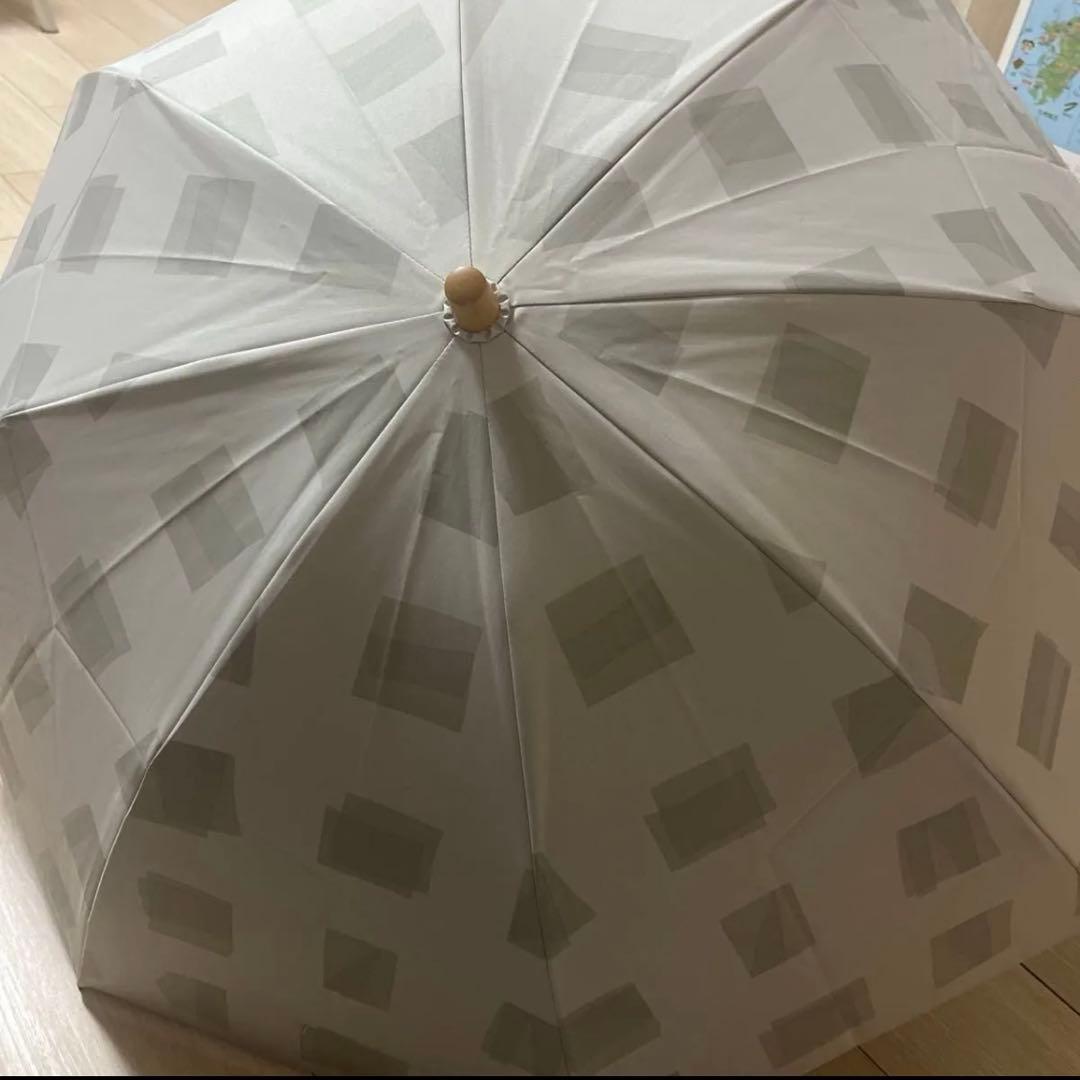 サンバリア　折りたたみ日傘　２段折 キューブ