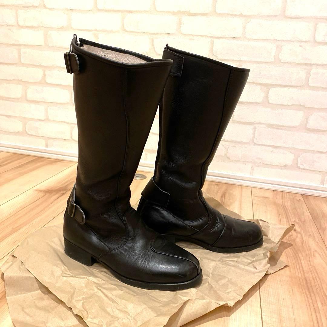 東横　特攻ブーツ　黒　本革　25.5cm トーヨコ　チョーカー