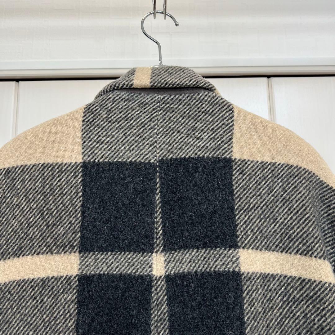 EMPORIO ARMANI 90s 大柄チェック テーラードジャケット