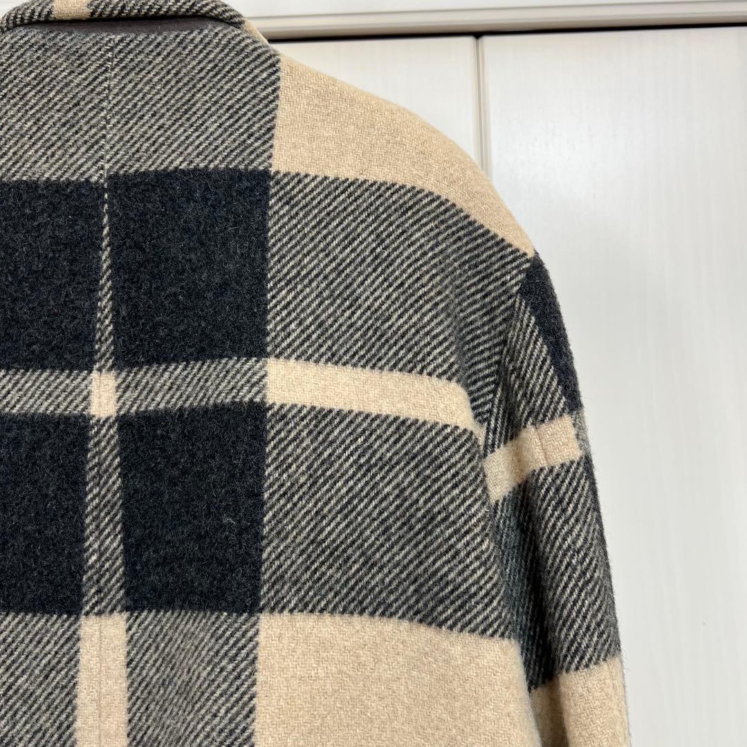 EMPORIO ARMANI 90s 大柄チェック テーラードジャケット