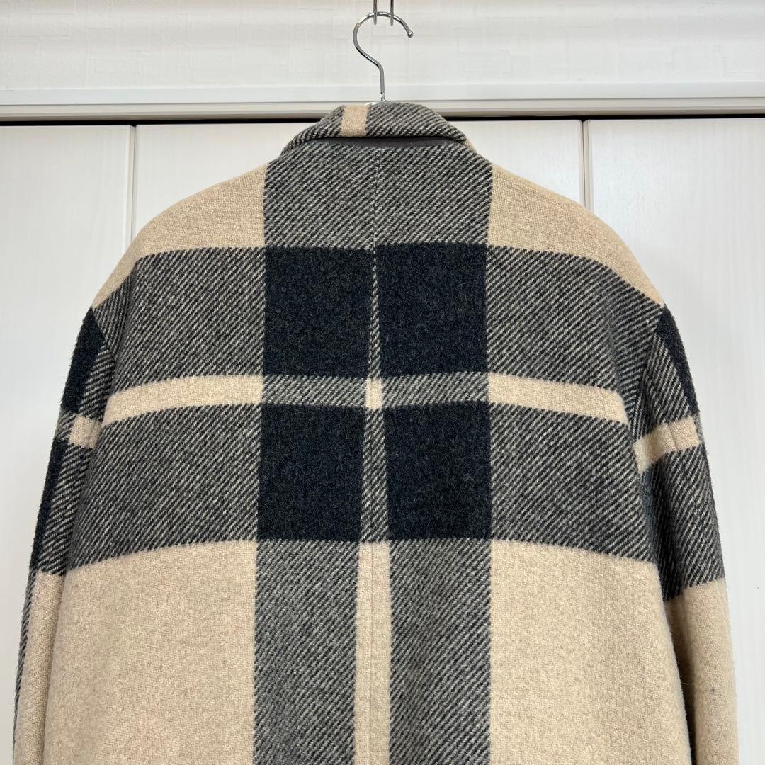 EMPORIO ARMANI 90s 大柄チェック テーラードジャケット