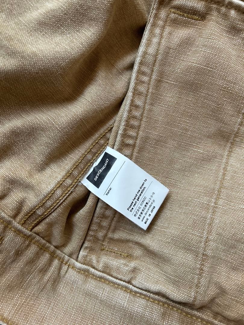 ジャケット・アウター descendant 24aw DALLAS DUCK JACKET