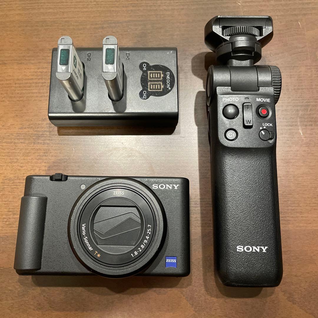 Sony ZV1 三脚 バッテリー付