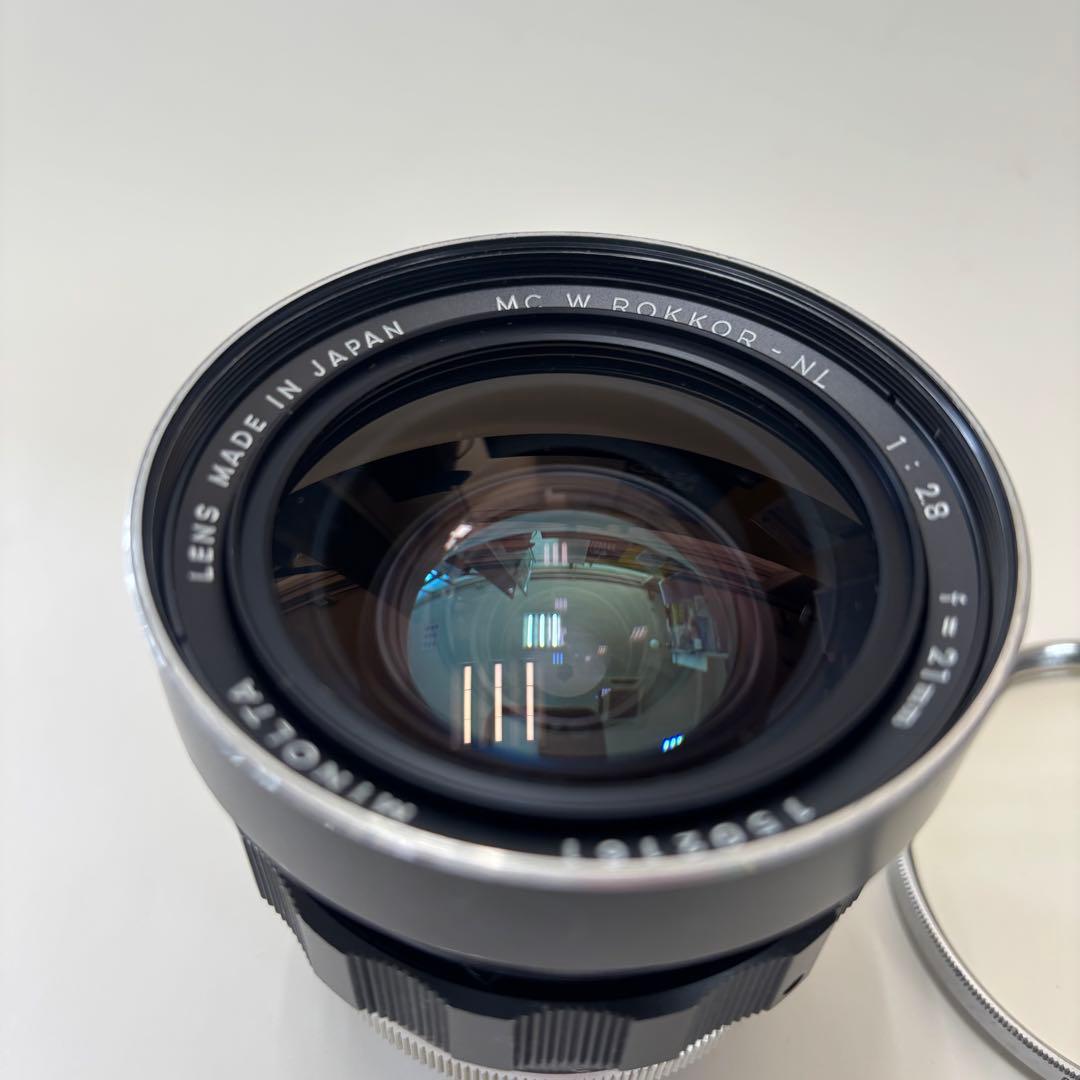 MINOLTA MC W ROKKOR-NL 21mm f/2.8レンズ