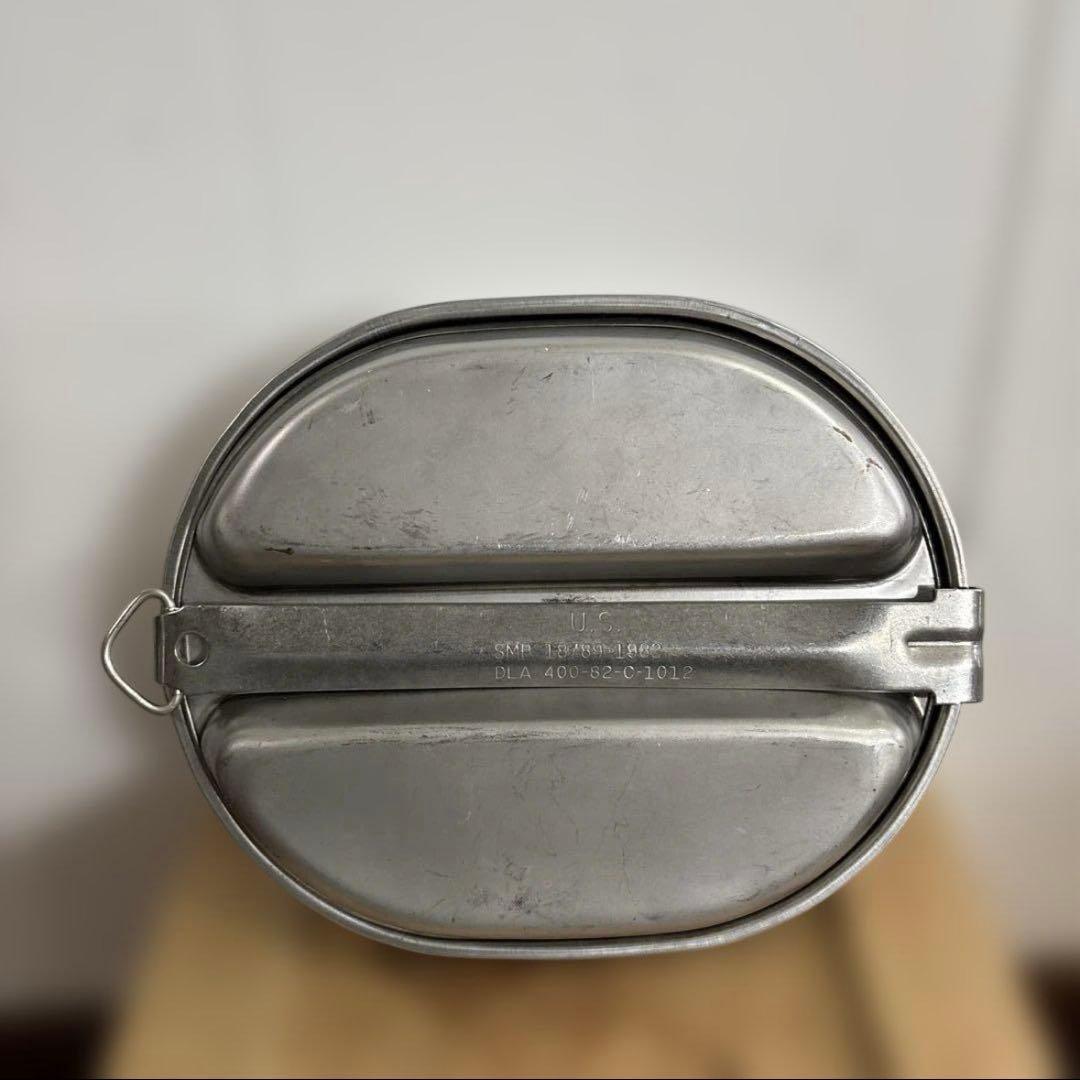 米軍　実物　1982年　メスキットパン　カトラリーセット　送料無料　③