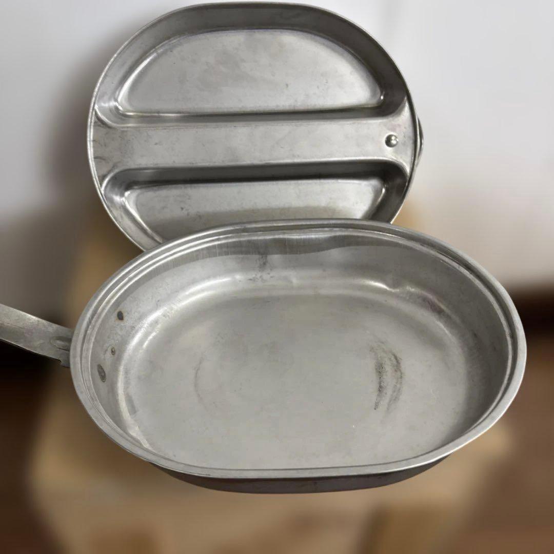 米軍　実物　1982年　メスキットパン　カトラリーセット　送料無料　③