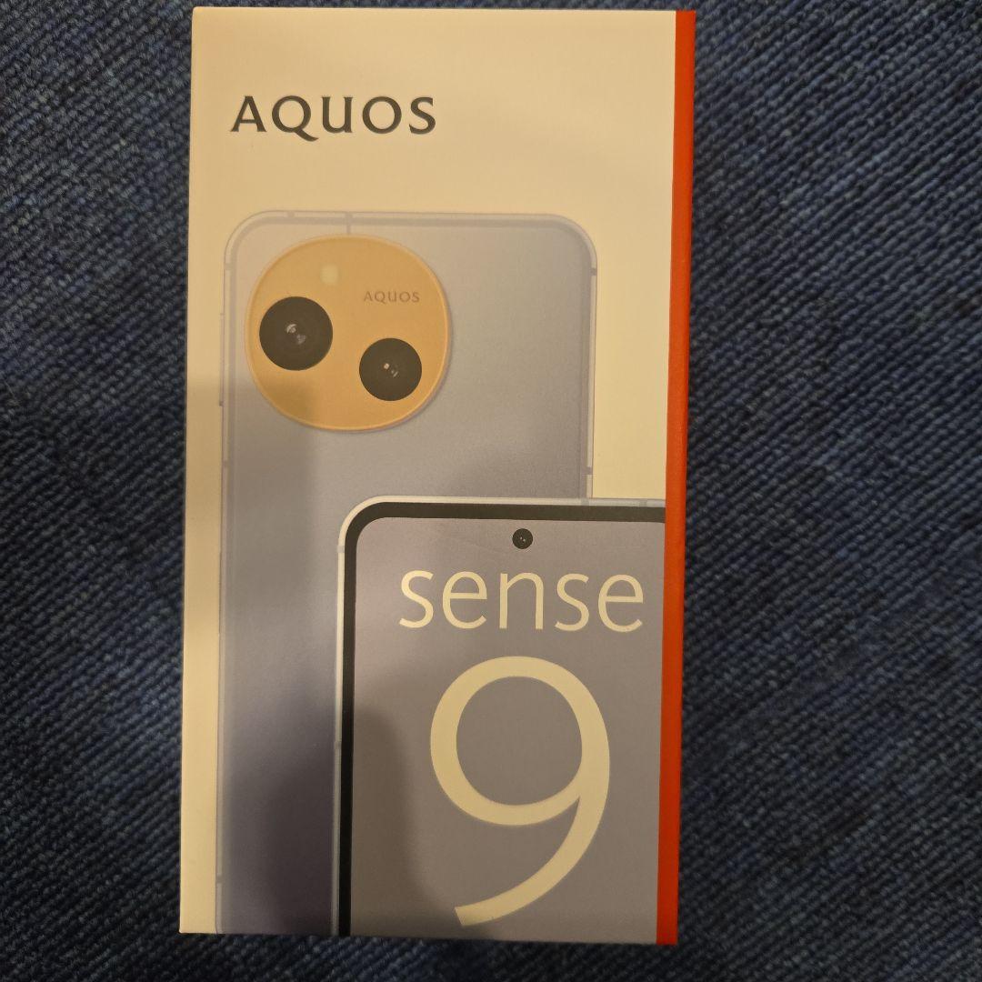 AQUOS sense9 6GB/128GB ブルー