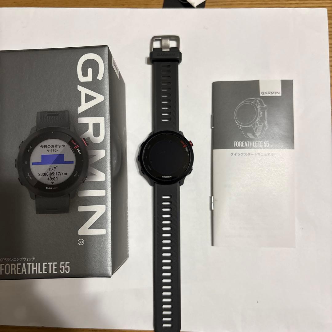 Garmin Forerunner 55 GPSウォッチ ブラック