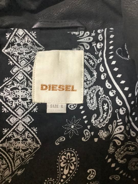 ディーゼルメンズ革ジャン