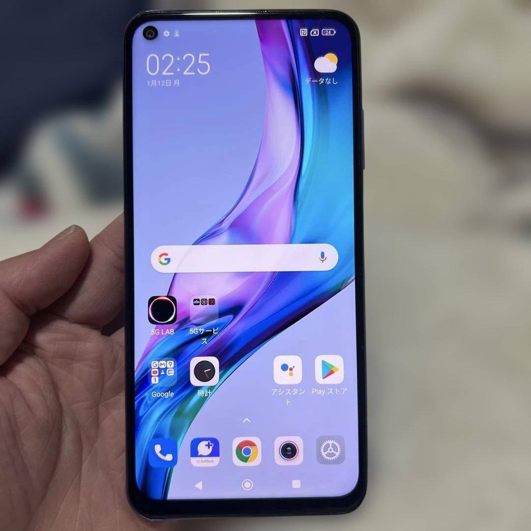 スマートフォン本体 XIAOMI redmi note 9t 64GB