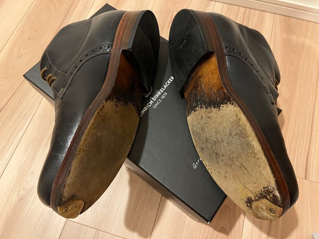 最終出品　世界限定40足希少ハインリッヒディンケラッカーUK8 26.5