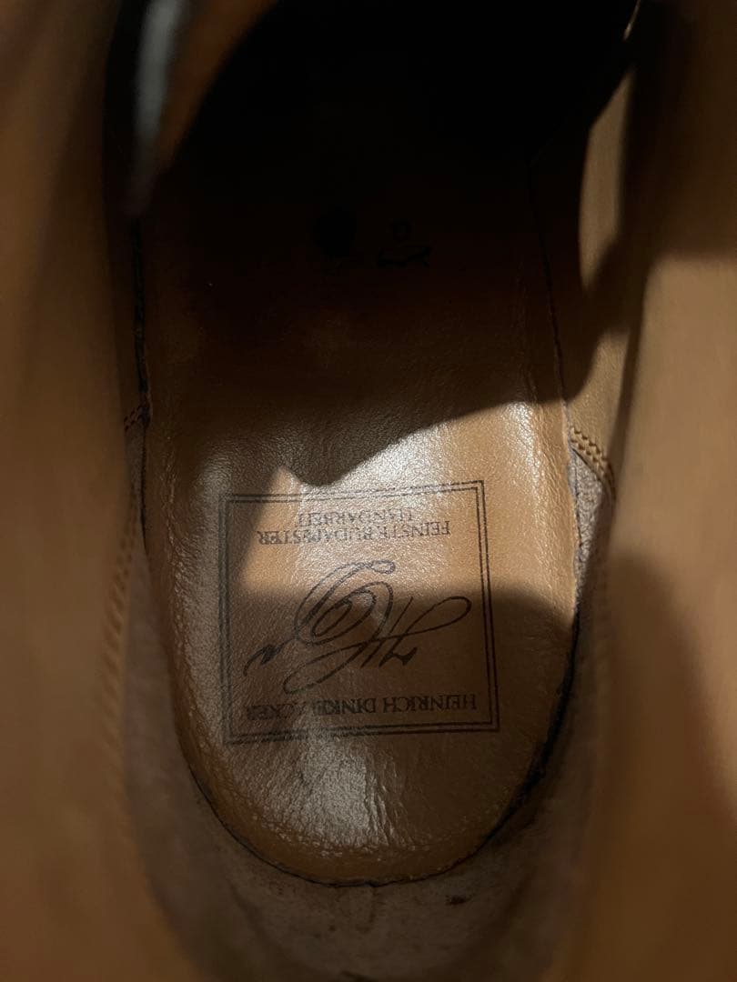 最終出品　世界限定40足希少ハインリッヒディンケラッカーUK8 26.5