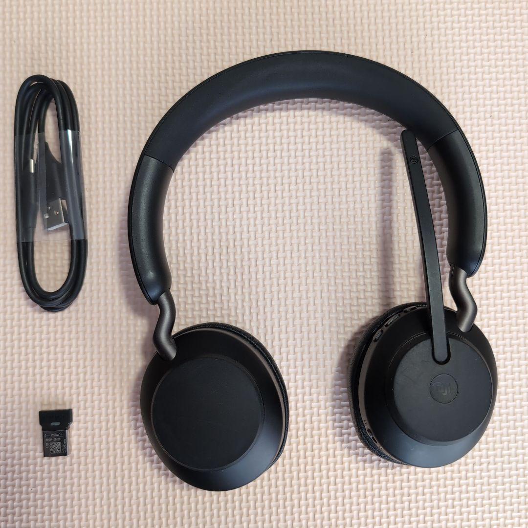 Jabra Evolve2 65 MS USB-A ワイヤレスヘッドセット