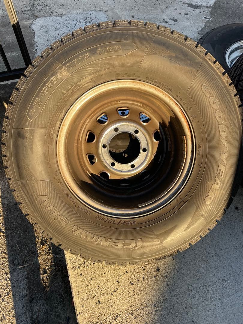 15インチデイトナホイールセンターキャップスタッドレス付