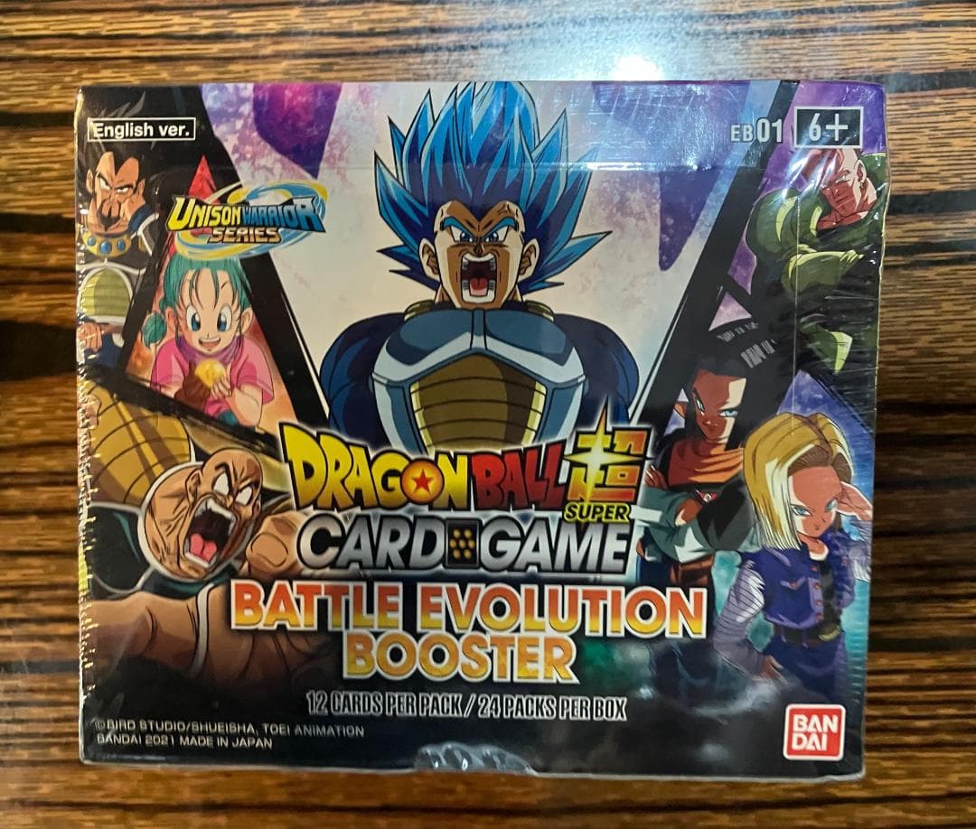 MW ドラゴンボール超 カードゲーム 英語版 EB01 BOX ボックス