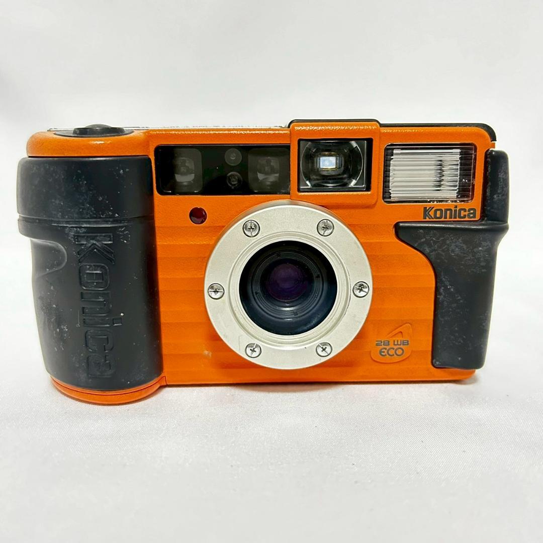 完全動作 現場監督28 Konica コニカ オレンジ #0024