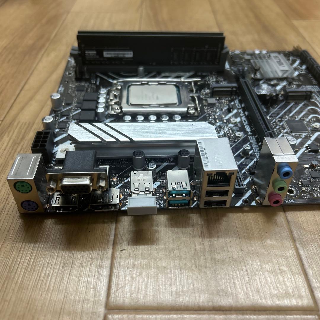 マザーボード ASUS PRIME H610M-A D4Intel Core i5-12400