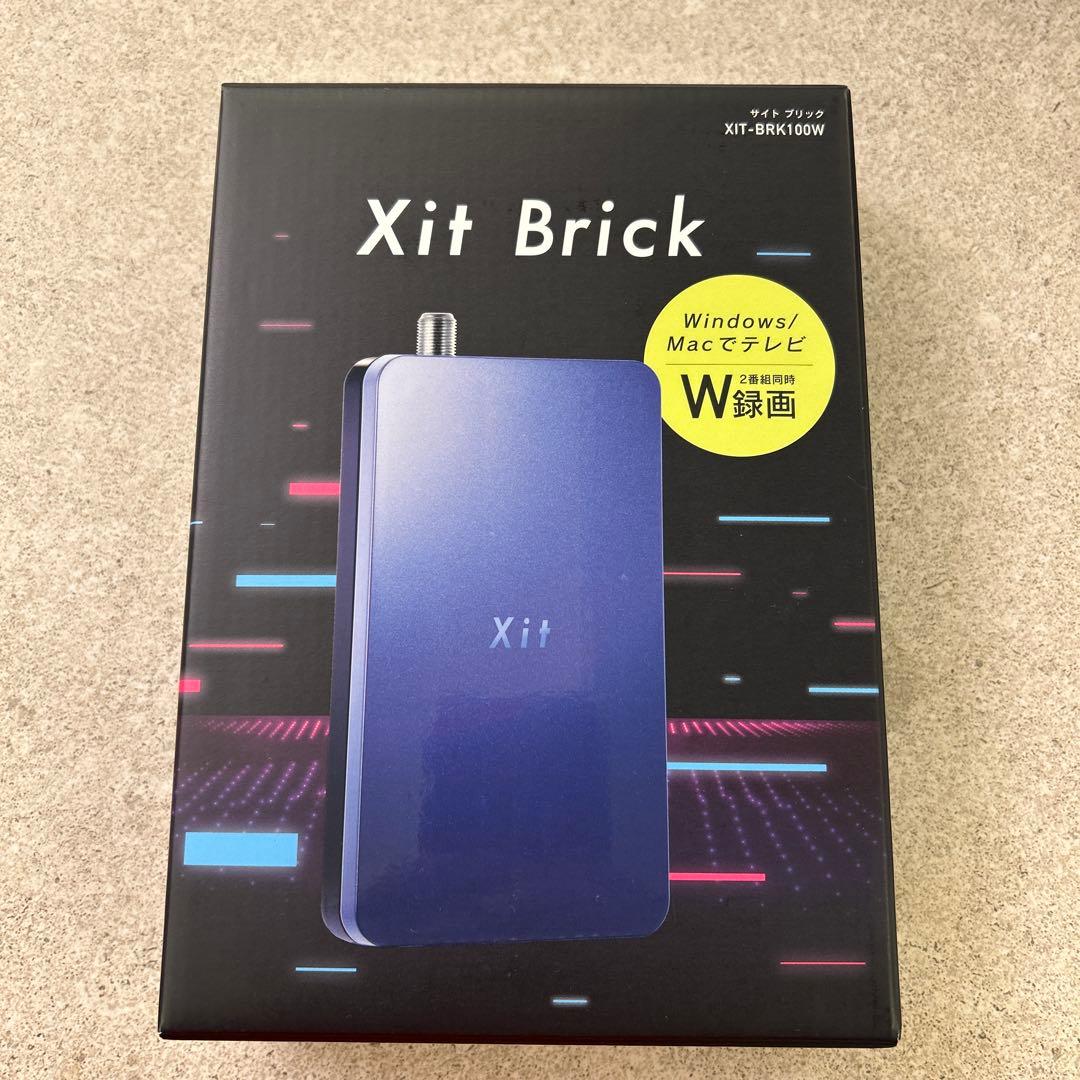 【美品】ピクセラ Xit Brick テレビチューナー XIT-BRK100W