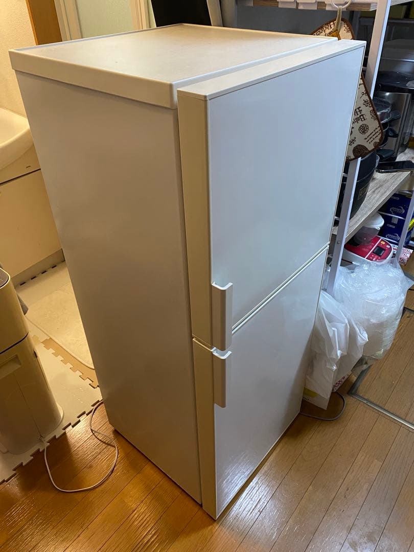 ノンフロン冷蔵庫 AMJ-14D-3 140L 2018年製