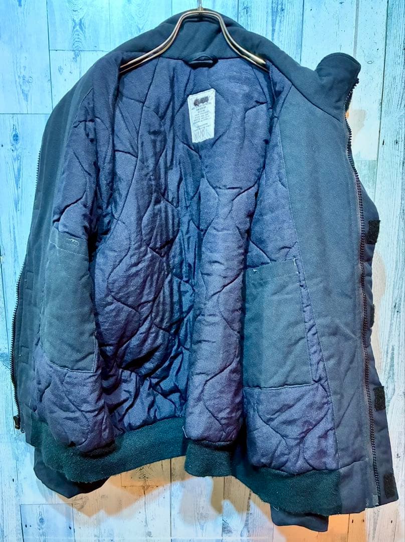 US NAVY SHIP BOARD JACKET 最強 アラミド繊維 XXL