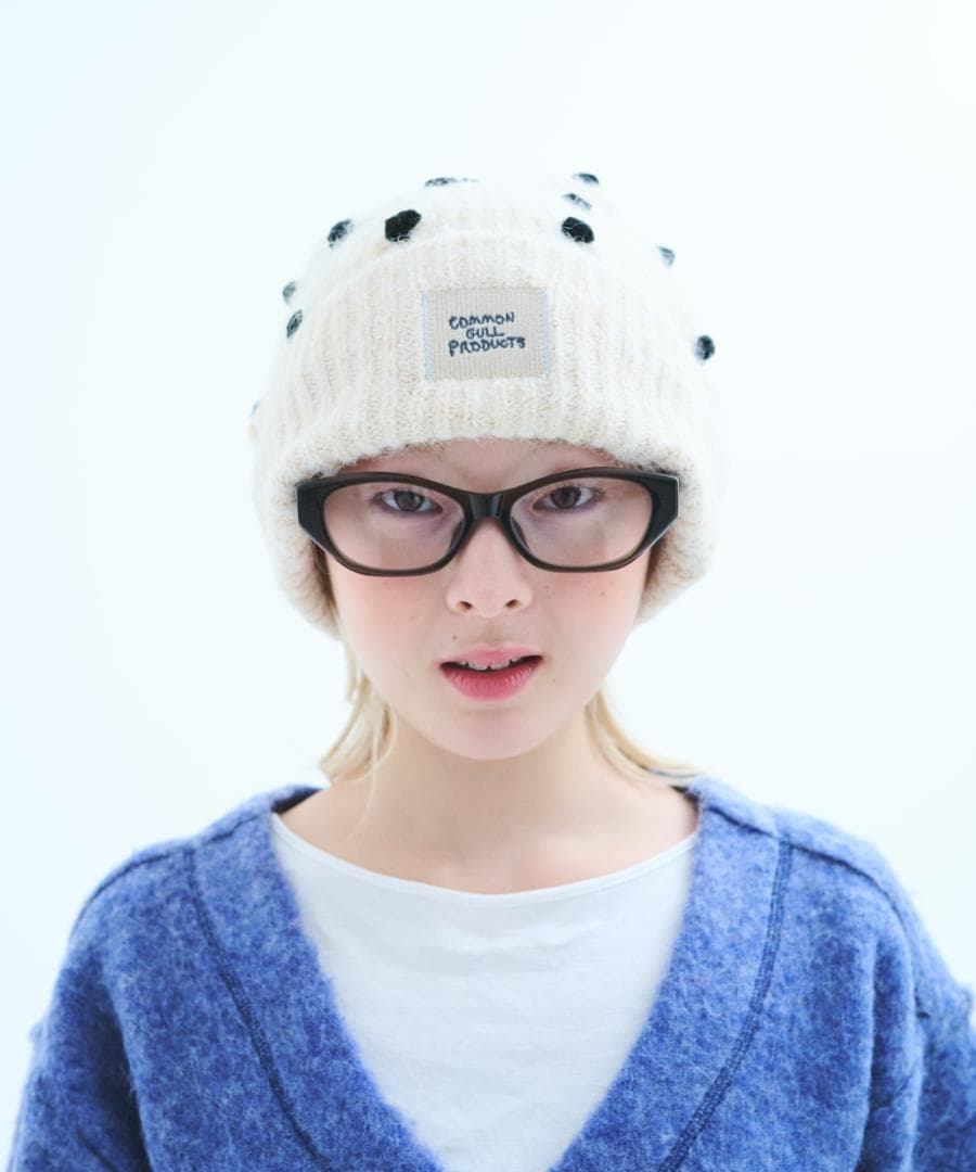入手困難 新品未使用 コモンガルプロダクツ 記憶の中のガルニット帽弟子 ホワイト