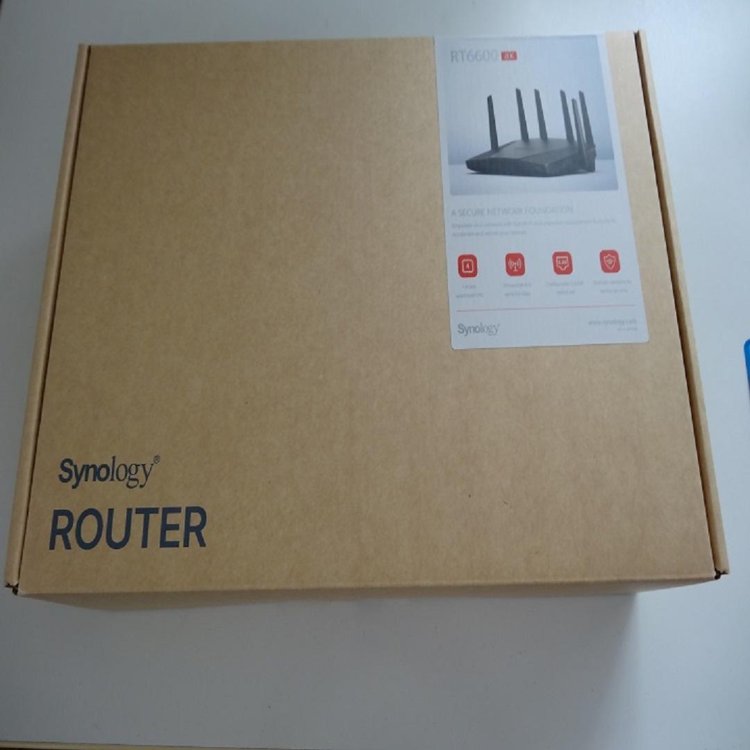 Synology RT6600ax & WRX560 メッシュルーター　セット