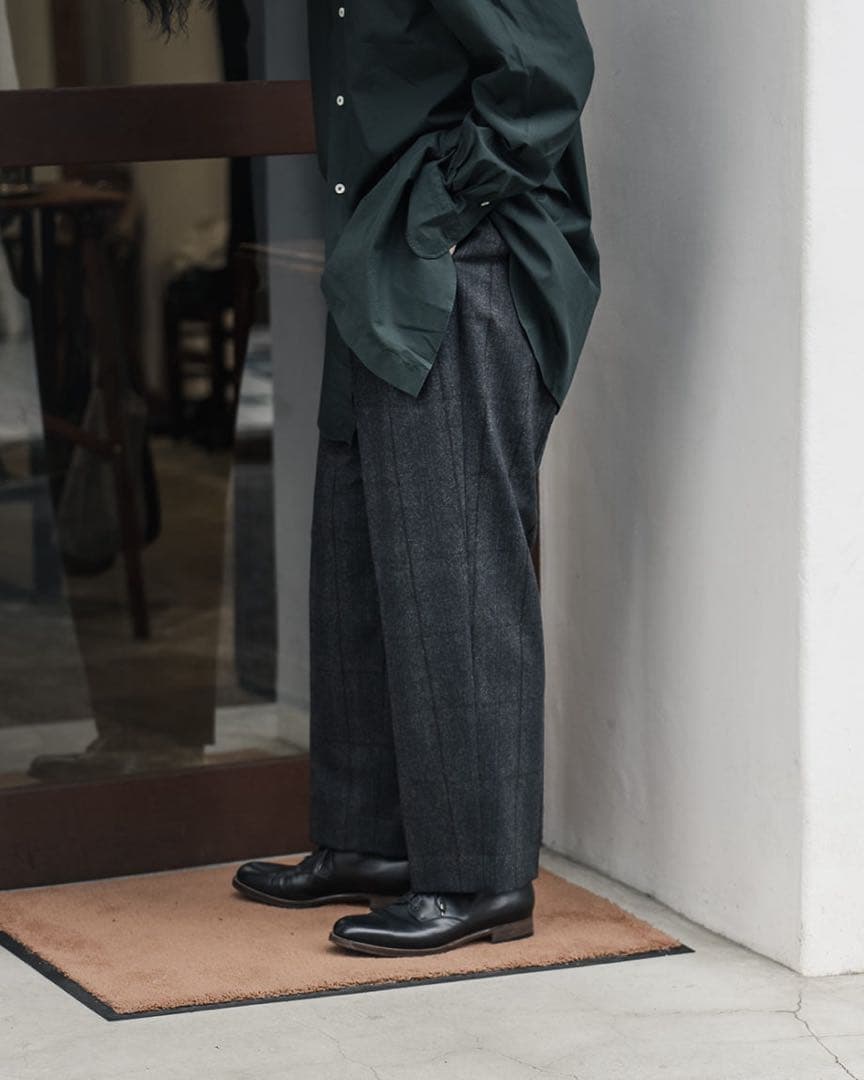 【半額】stein EX WIDE TAPERED TROUSERS