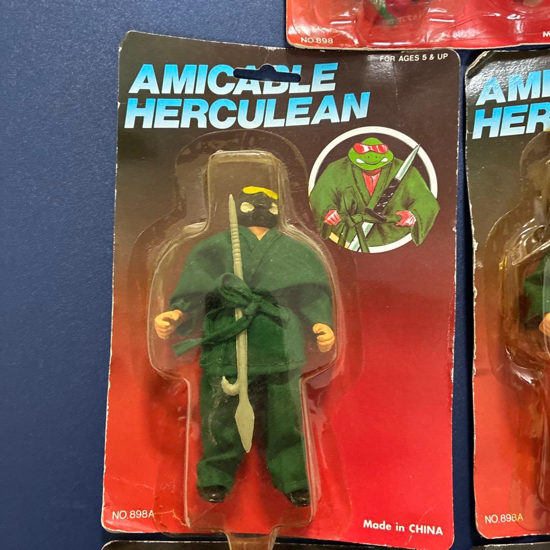 タートルのフィギュア 5体セット