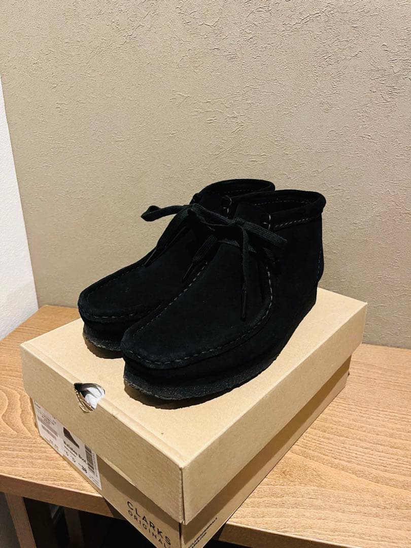 CLARKS/クラークス ワラビーブーツ 38