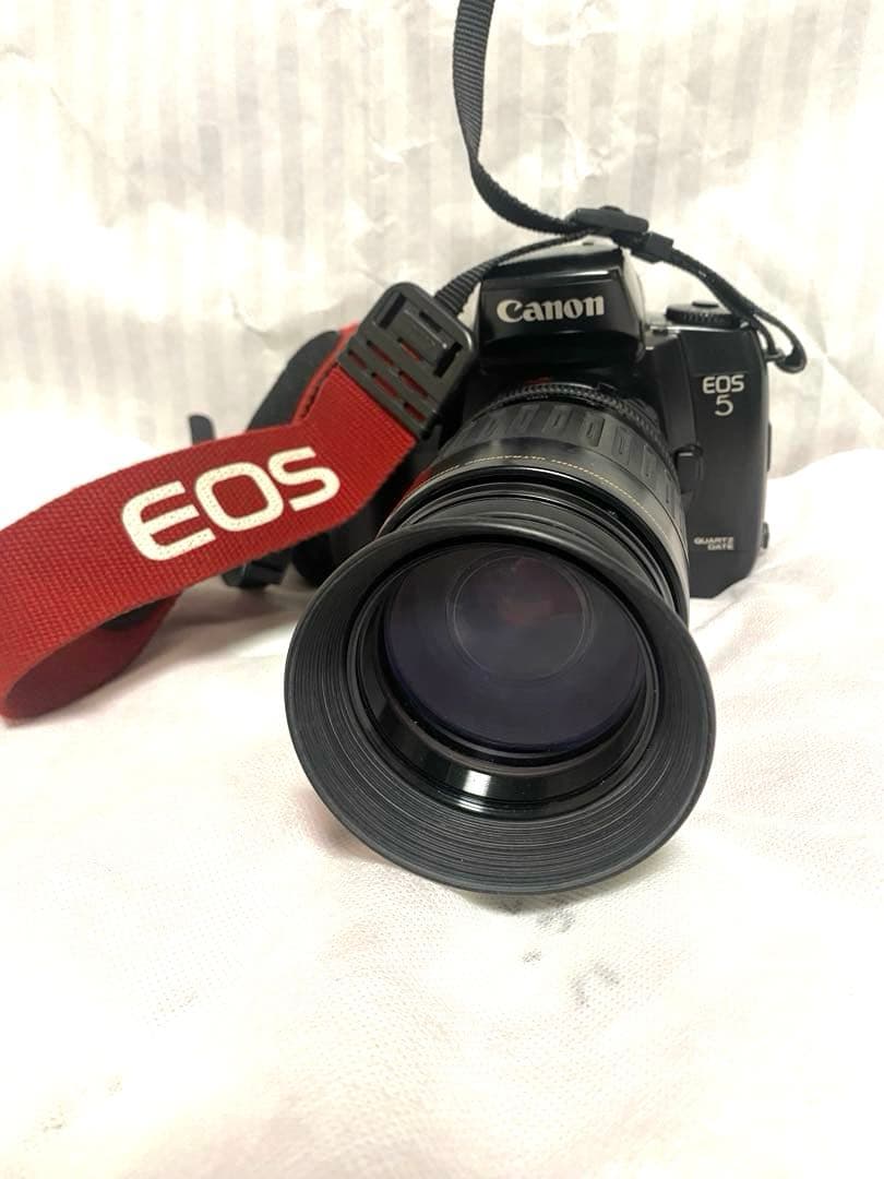 Canon EOS5 一眼レフカメラ 望遠レンズEF100-300mm 5.6付