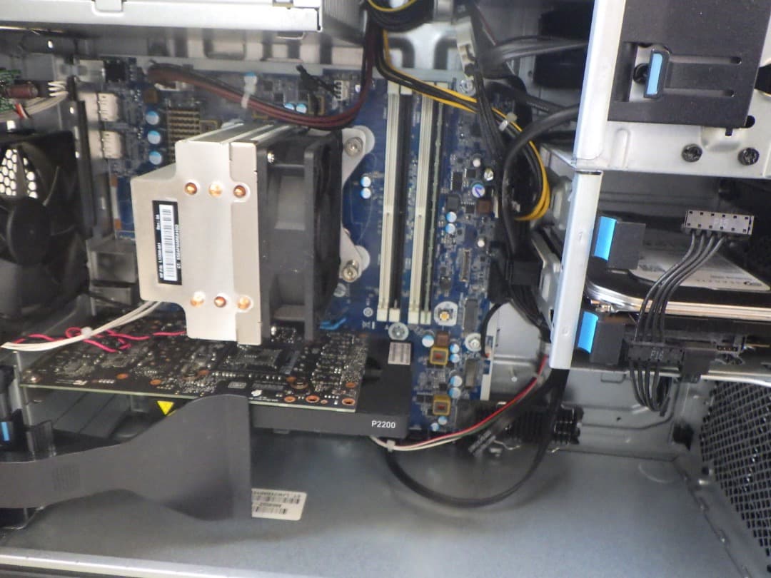 Windowsデスクトップ HP Z2 TowerG4 Xeon-E-2274G SSD512G P2200