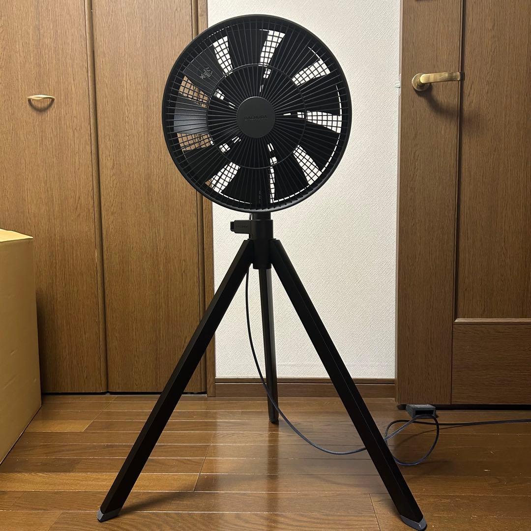 バルミューダ グリーンファンスタジオ ブラック AGR01JP-BK 扇風機