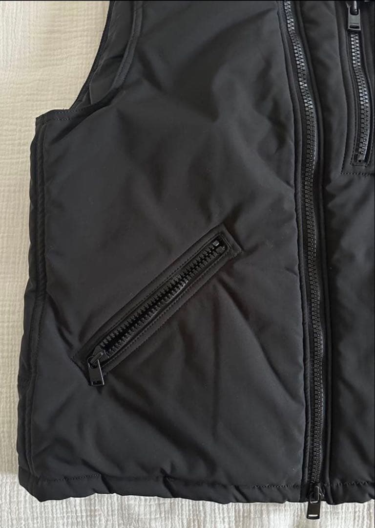 nonnative RIDER PUFF VEST ブラック2