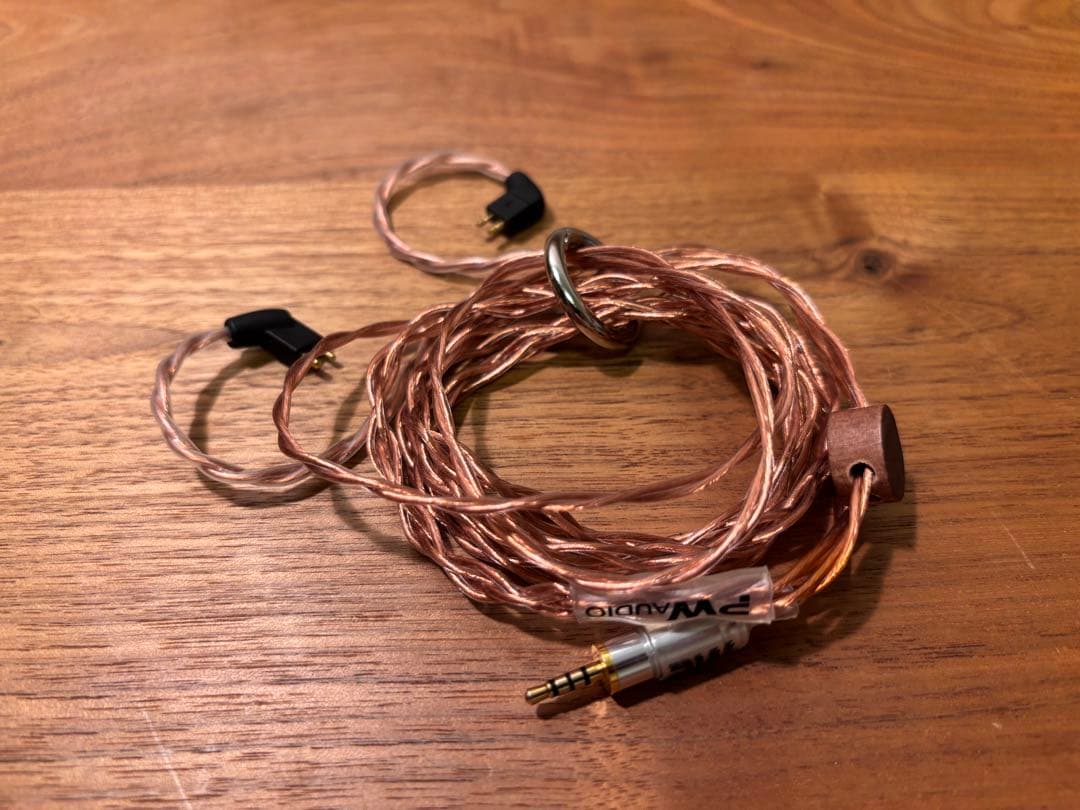 FITEAR TG223 + PW Audio リケーブルセット