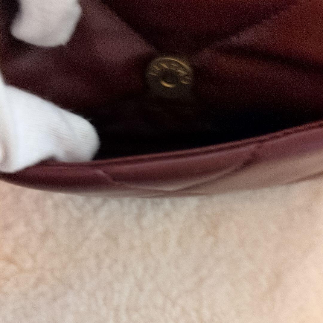 【早いもの勝ち1点のみ】CHANEL ノベルティ　バーガンディ ショルダーバッグ