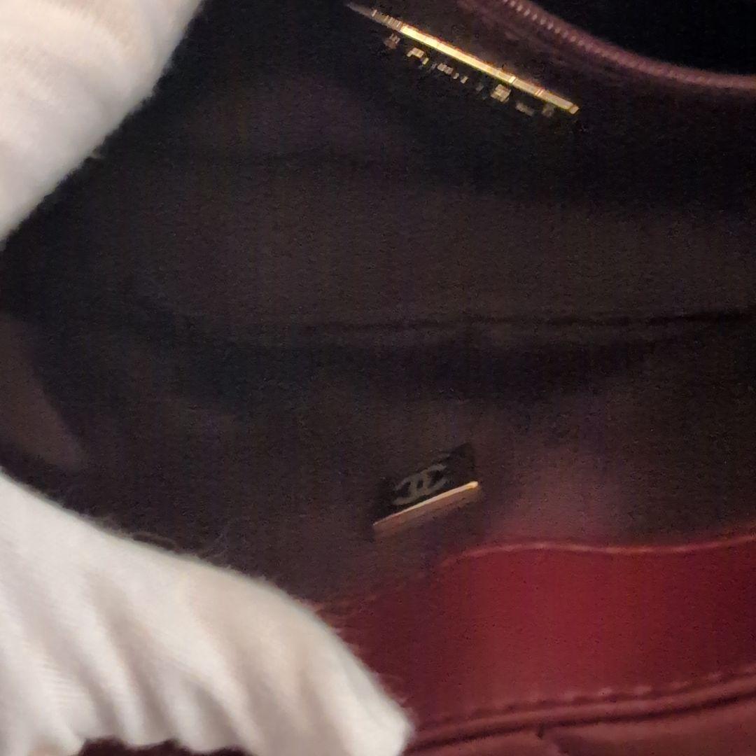 【早いもの勝ち1点のみ】CHANEL ノベルティ　バーガンディ ショルダーバッグ