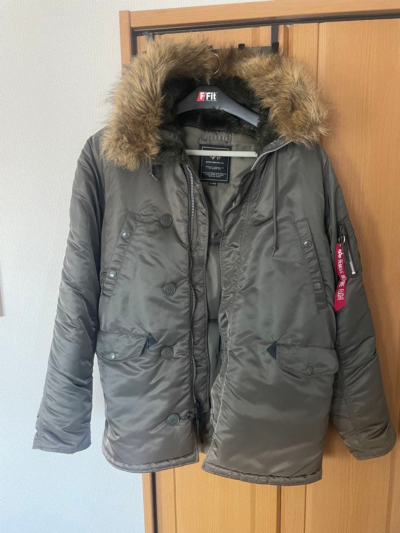 ALPHAINDUSTRIES フライトジャケット Ｎ-3B スリムフィット