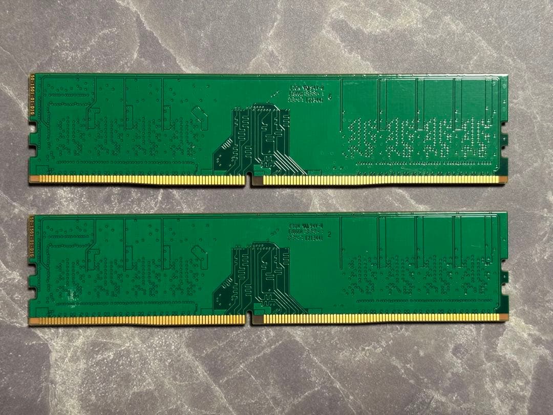 【Crucial】 8GB×2枚 DDR4-3200 メモリ