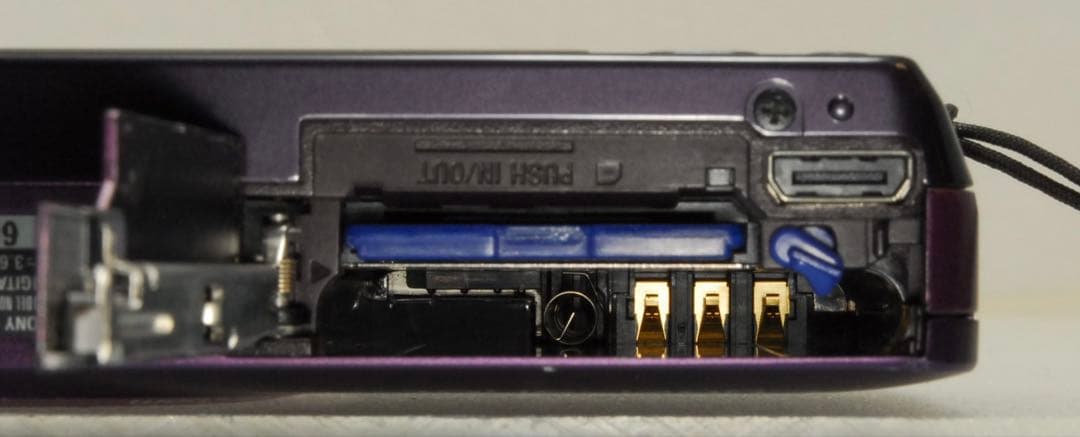 サン_SONY DSC-WX5 ❤️スマホ転送 動作確認済 パープル