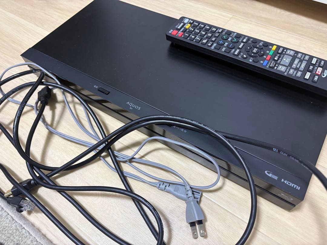 ブルーレイレコーダー　シャープ　2b-c10bt1