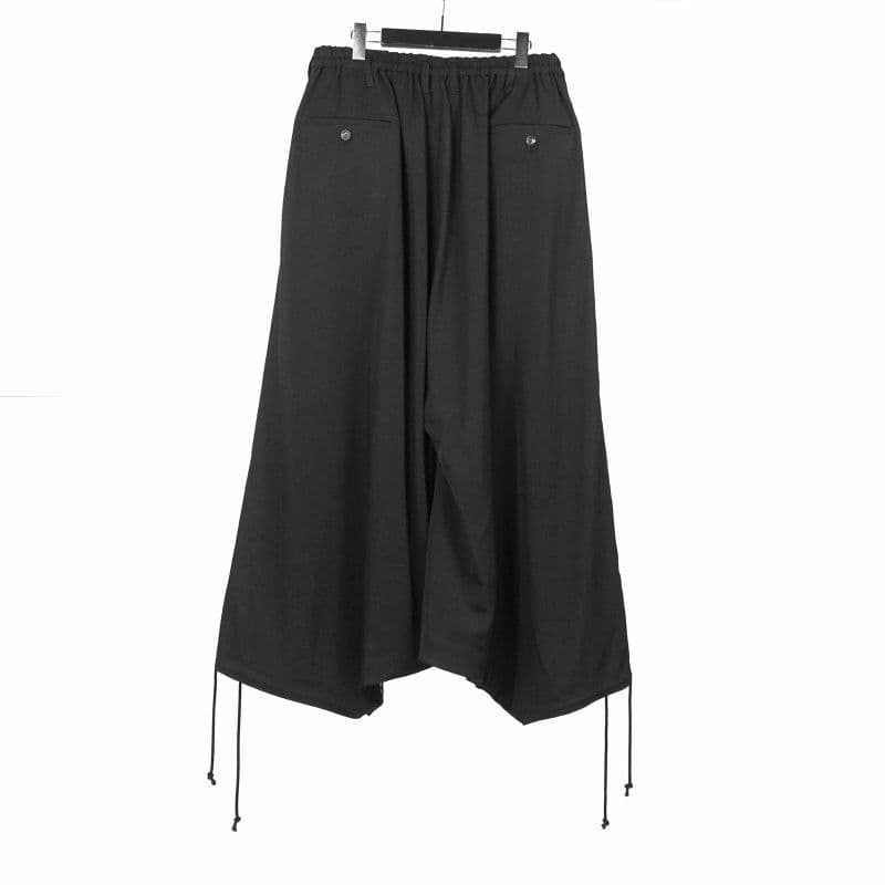 ヨウジヤマモト プールオム ウール 股下釦スカートサルエルパンツ