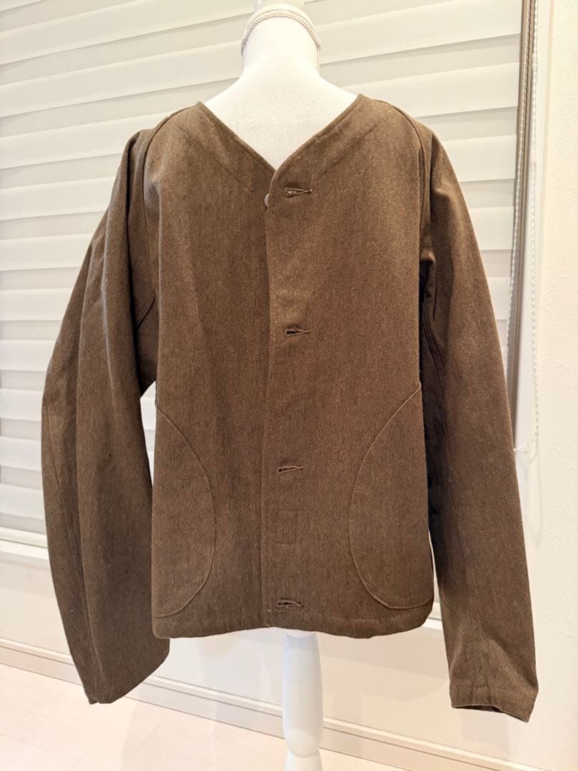 トップス ACV-LN02CW COTTON WOOL SHORT LINER COAT