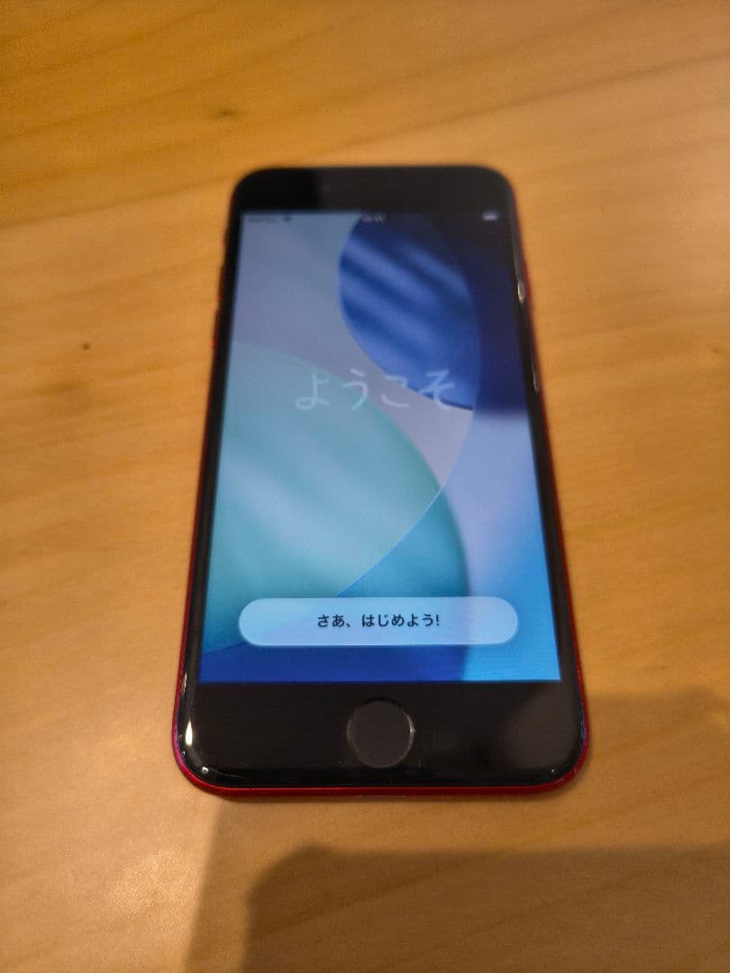 サ*送様 ジャンク品　iPhone SE2 64GB レッド SIMフリー
