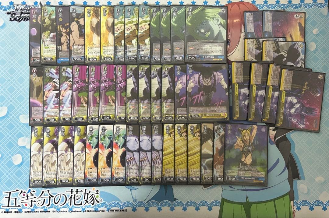 ヴァイス ジョジョ デッキ 調整パーツ付き