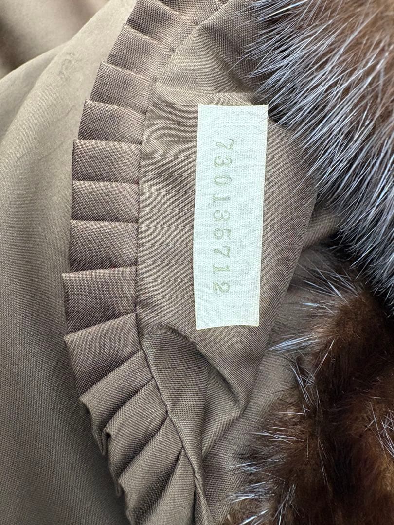 EMBA ミンク コート 毛皮 ブラウン 高級毛皮