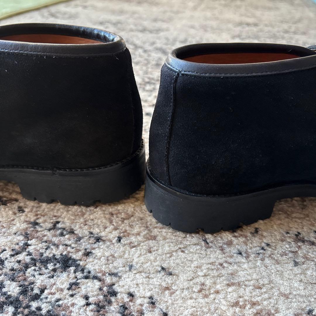 GUCCI ホースビット　フーディ　ブーツ　スエード 38 1/2