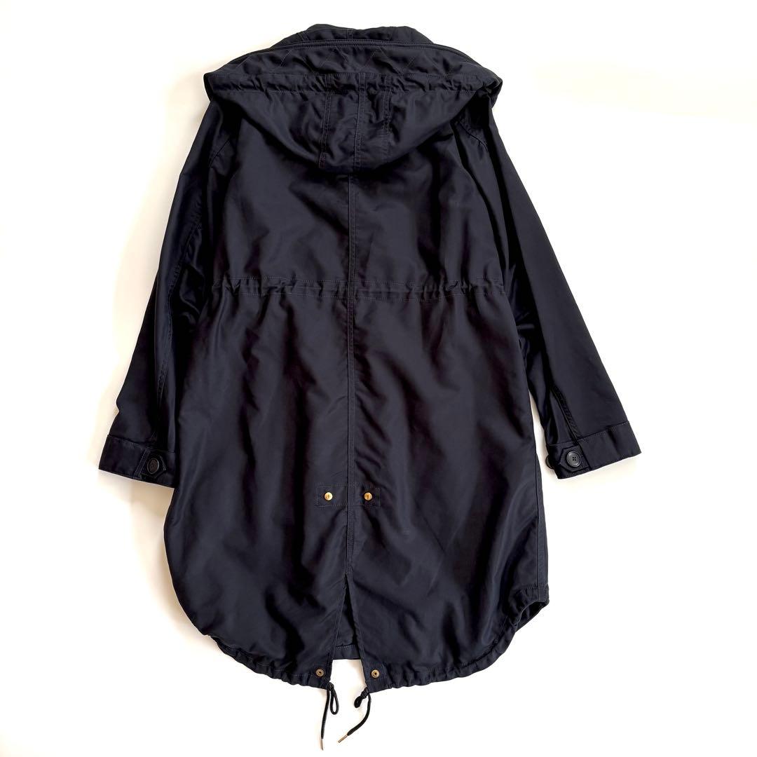 イエナ IENA C/TN テールモッズコート マウンテンパーカー ネイビー