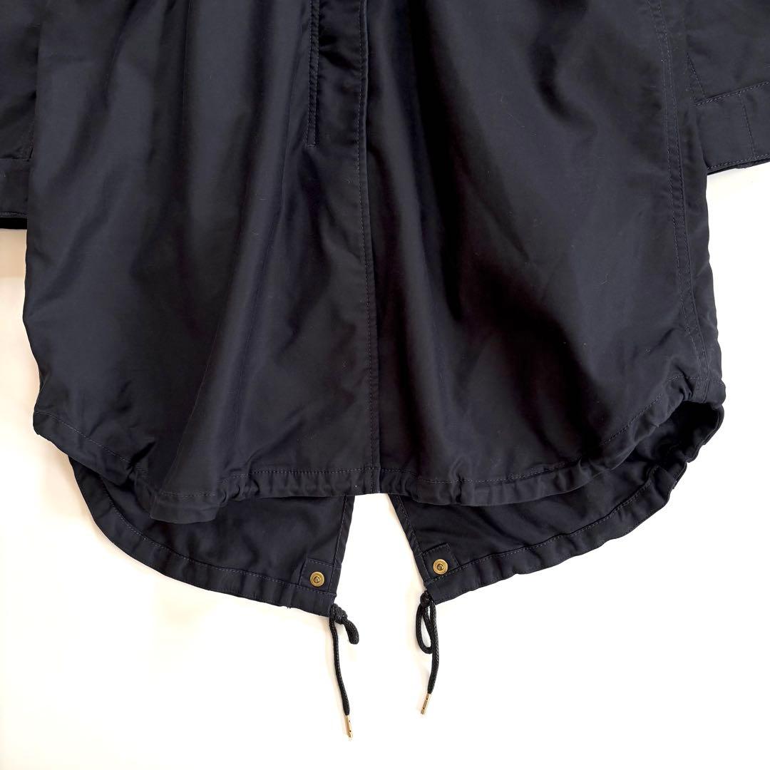 イエナ IENA C/TN テールモッズコート マウンテンパーカー ネイビー