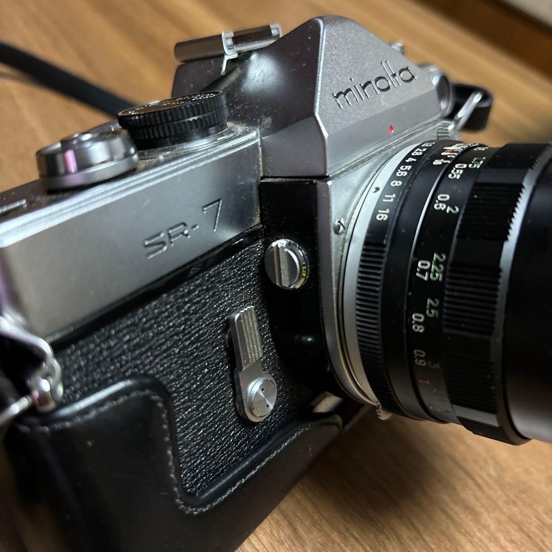 Minolta SR-7 AUTO ROKKOR-PF 55mm レンズセット