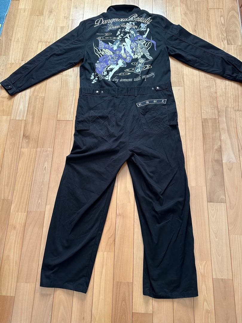 抜刀娘 和柄 つなぎ XL 美品 流儀圧搾購入